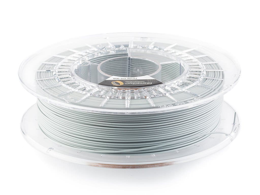 Fillamentum Flexfill TPE 90A 0.5kg 1.75mm Light Grey