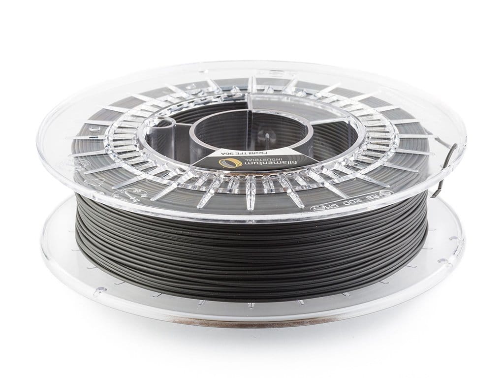 Fillamentum Flexfill TPE 96A 0.5kg 1.75mm Traffic Black