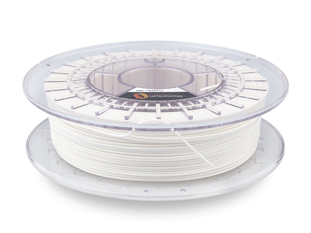 Fillamentum Flexfill TPU 98A 0.5kg 2.85mm Traffic White