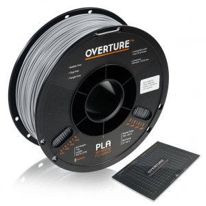 OVERTURE PLA 1kg 2.85mm Light Gray