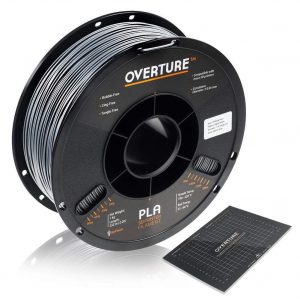 OVERTURE PLA 1kg 1.75mm Space Gray