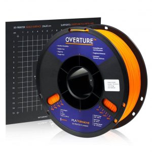OVERTURE PLA Professional 1kg 2.85mm Orange