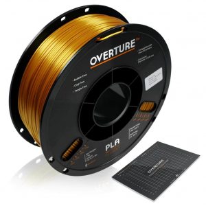 OVERTURE PLA Silk 1kg 1.75mm Royal Gold