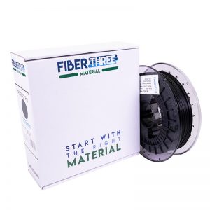 Fiberthree Nylon F3 PA-CF Pro 15% Carbonfiber 0.5kg 1.75mm Black