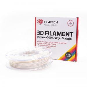 FilaTech FilaFlexible40 TPE 40D 0.5kg 1.75mm Natural White