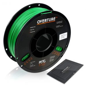 OVERTURE PETG 1kg 1.75mm Green