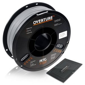 OVERTURE PETG 1kg 2.85mm Light Gray