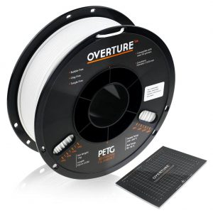 OVERTURE PETG 1kg 2.85mm White