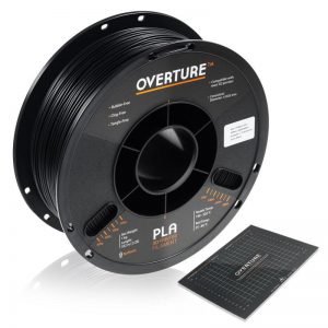 OVERTURE PLA 1kg 2.85mm Black