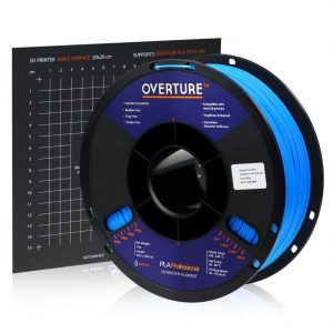 OVERTURE PLA Professional 1kg 1.75mm Electrical Blue