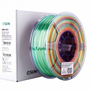 eSUN PLA eSilk 1kg 1.75mm Rainbow Multicolor