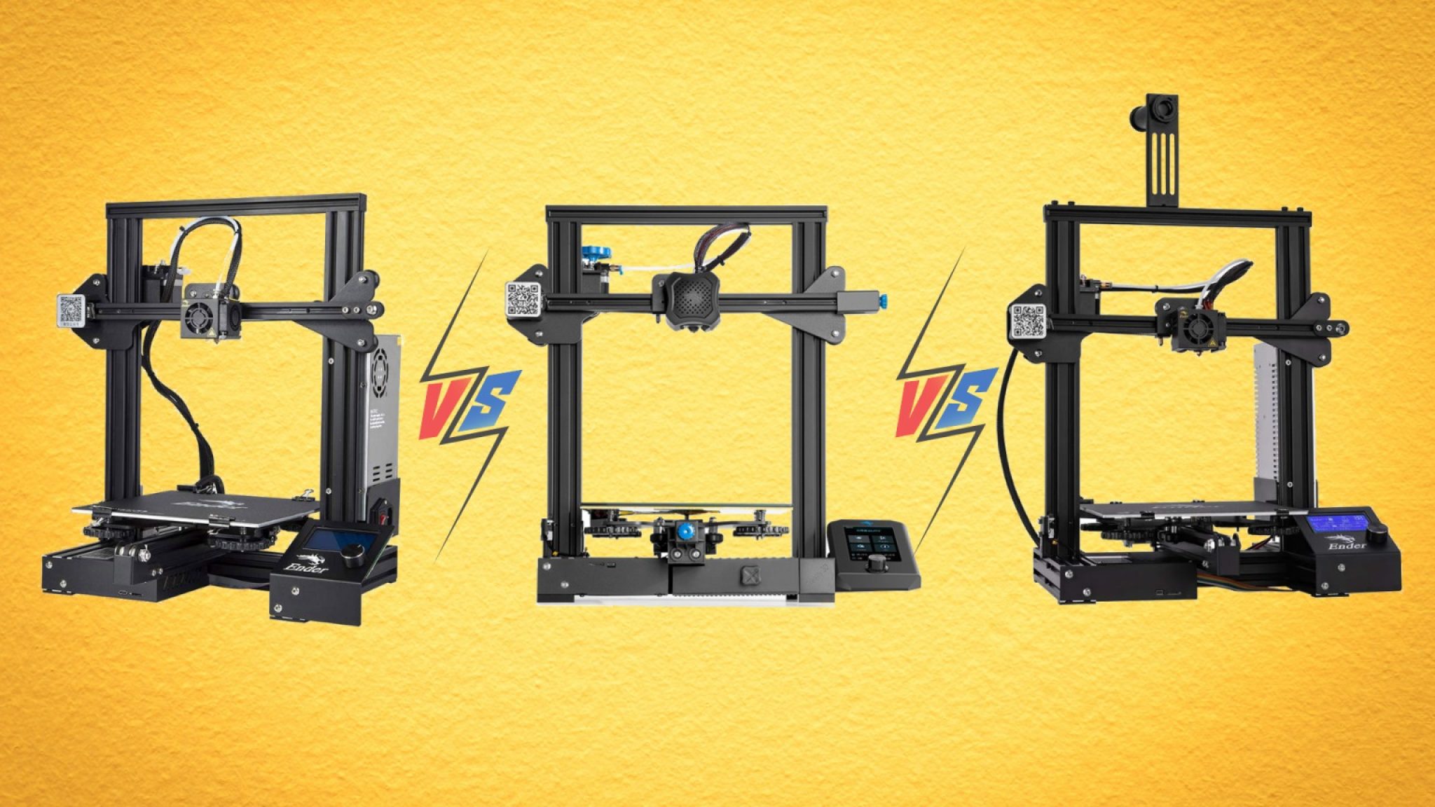 Ender 3 vs. Ender 3 Pro vs. Ender 3 V2 Comparison PriceIt3D