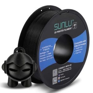 SUNLU PLA Carbon Fiber 1kg 1.75mm Black