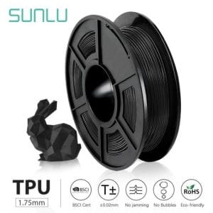 SUNLU TPU 92A 0.5kg 1.75mm Black