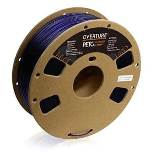 OVERTURE PETG 1kg 1.75mm Transparent Blue