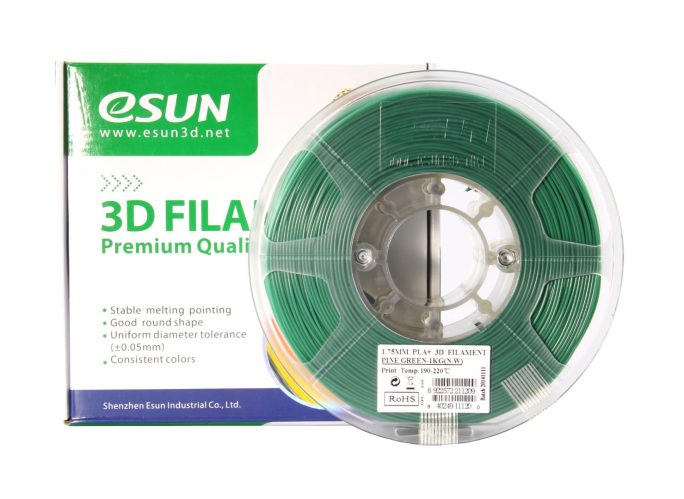 eSUN PLA+ 1kg 1.75mm Pine Green