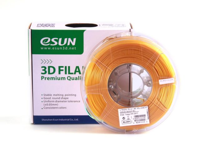 eSUN PLA+ 1kg 1.75mm Gold