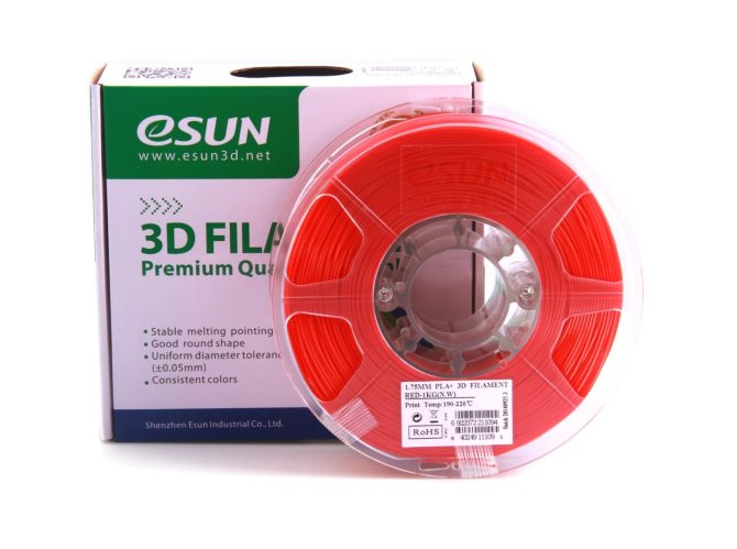 eSUN PLA+ 1kg 1.75mm Red