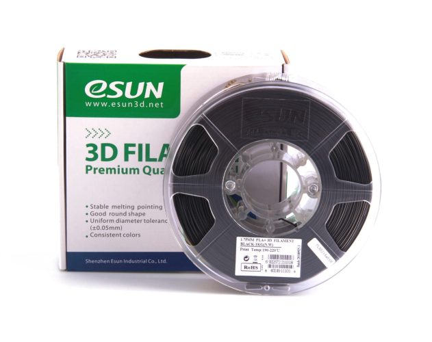 eSUN PLA+ 1kg 1.75mm Black