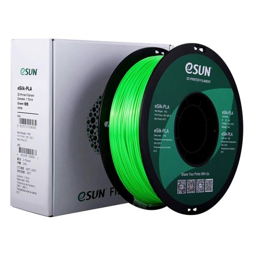eSUN PLA eSilk 1kg 1.75mm Green