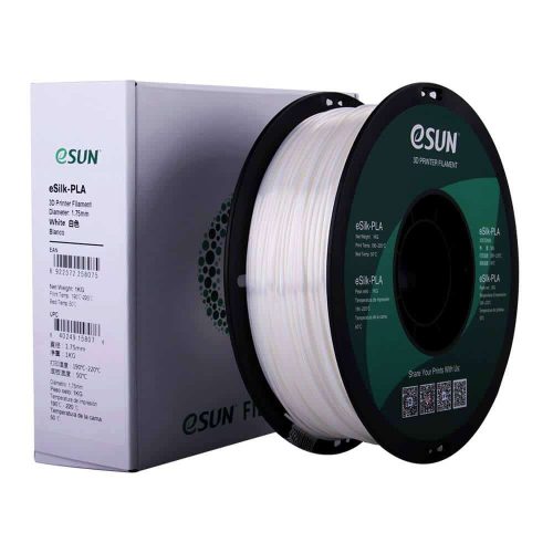 eSUN PLA eSilk 1kg 1.75mm White
