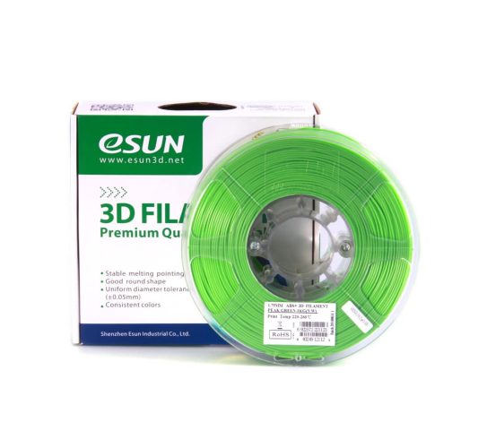 eSUN ABS+ 1kg 1.75mm Peak Green