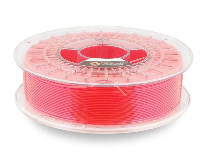 Fillamentum CPE HG100 0.75kg 2.85mm Neon Pink Transparent