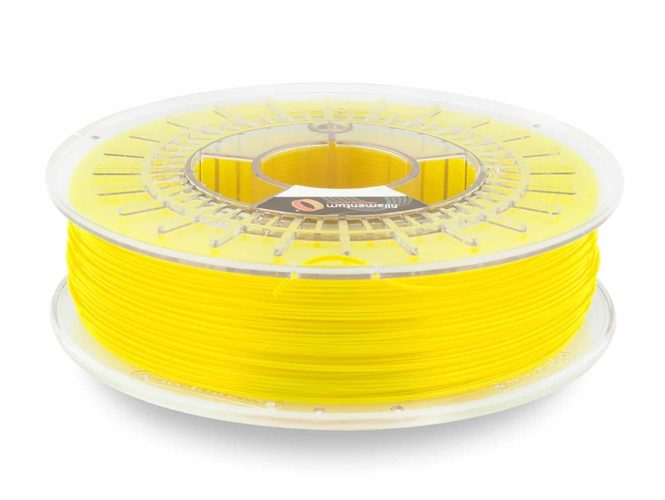 Fillamentum CPE HG100 0.75kg 1.75mm Neon Yellow Transparent