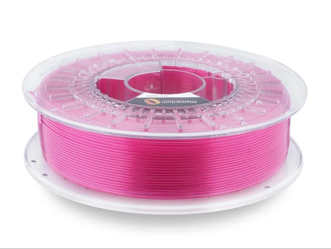 Fillamentum CPE HG100 0.75kg 1.75mm Pink Blush Transparent