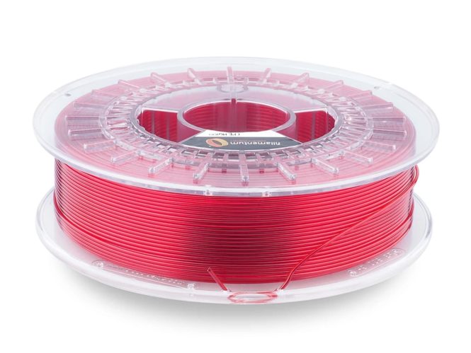 Fillamentum CPE HG100 0.75kg 1.75mm Red Hood Transparent