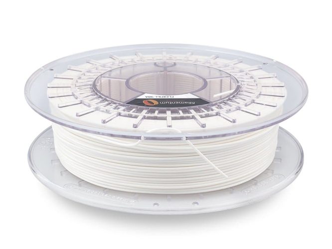 Fillamentum Flexfill TPU 98A 0.5kg 2.85mm Traffic White
