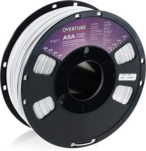 OVERTURE ASA 1kg 1.75mm White