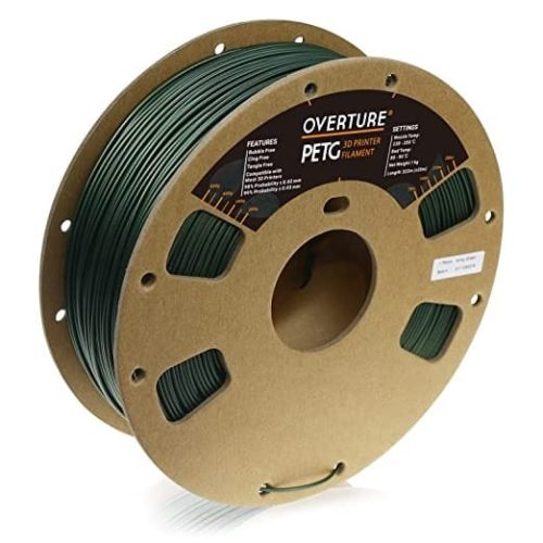 OVERTURE PETG 1kg 1.75mm Army Green