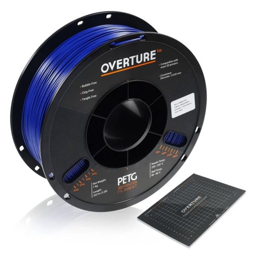OVERTURE PETG 1kg 1.75mm Blue