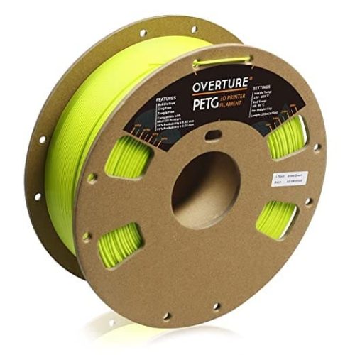OVERTURE PETG 1kg 1.75mm Grass Green