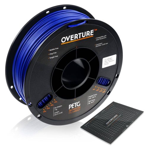 OVERTURE PETG 1kg 2.85mm Blue
