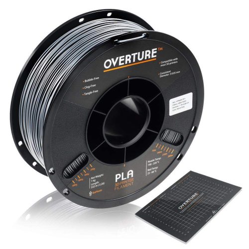 OVERTURE PLA 1kg 2.85mm Space Gray