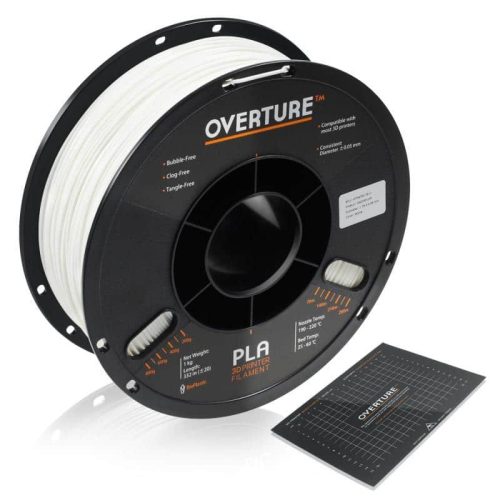 OVERTURE PLA 1kg 2.85mm White