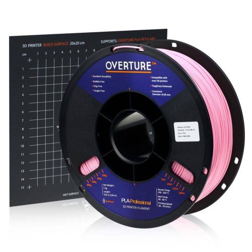 OVERTURE PLA Professional 1kg 1.75mm Pink