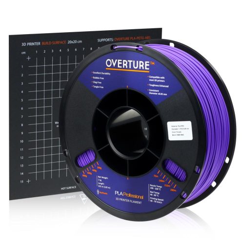 OVERTURE PLA Professional 1kg 1.75mm Purple