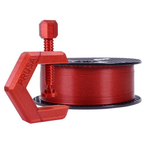 PRUSAMENT PETG 1kg 1.75mm Carmine Red Transparent