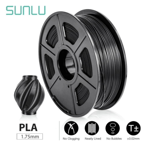 SUNLU PLA 1kg 1.75mm Black