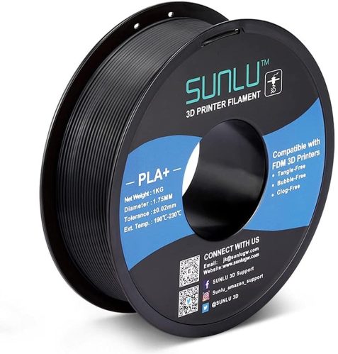SUNLU PLA+ 1kg 1.75mm Black