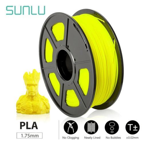 SUNLU PLA 1kg 1.75mm Yellow