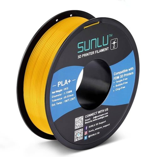 SUNLU PLA+ 1kg 1.75mm Yellow