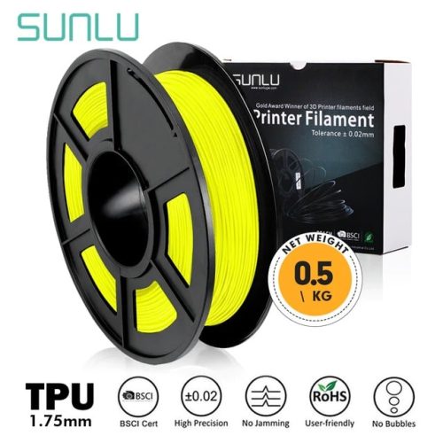 SUNLU TPU 92A 0.5kg 1.75mm Yellow