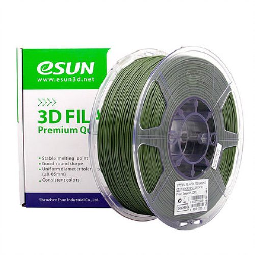 eSUN PLA+ 1kg 1.75mm Olive Green