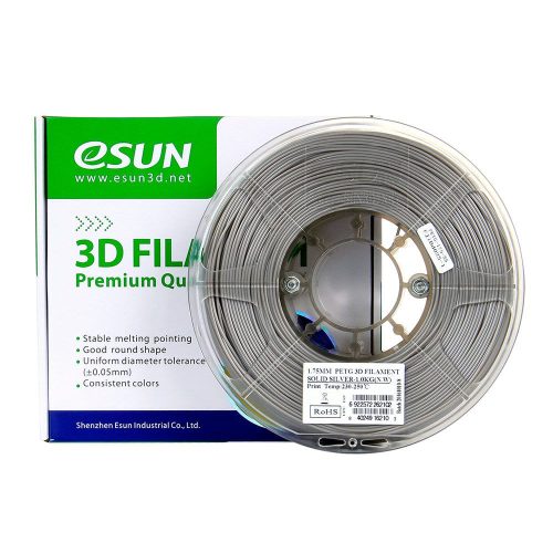 eSUN PETG 1kg 2.85mm Solid Silver