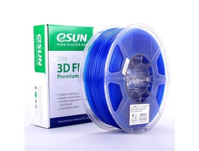 eSUN PLA 1kg 2.85mm Glass Light Blue