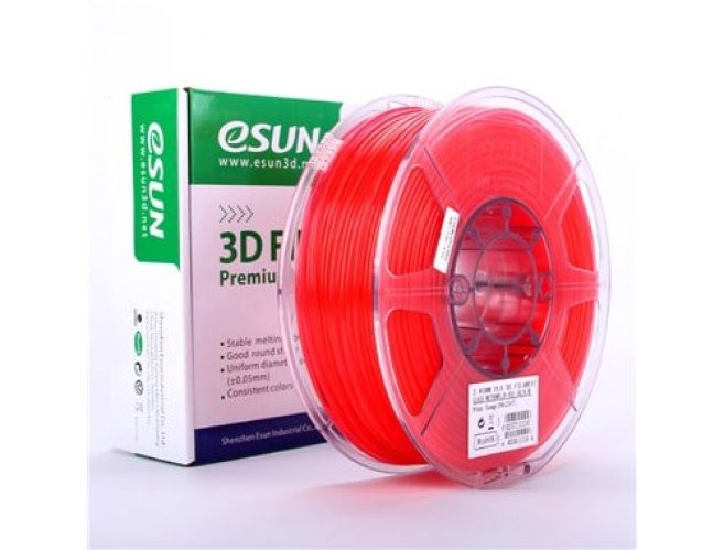 eSUN PLA 1kg 1.75mm Glass Watermelon Red
